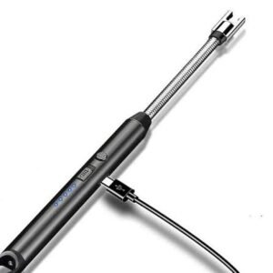 USB Rechargeable Electric Arc BBQ Lighter Windproof Flameless