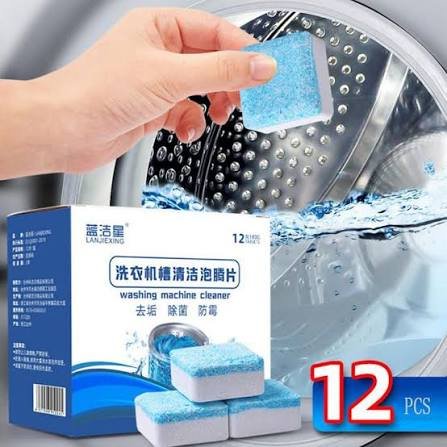 Washing Machine Cleaner Tablets – 12 Tablet Deep Cleaning
